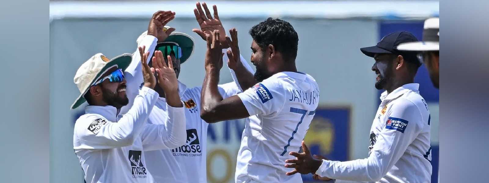ශ්‍රී ලංකාවට විශිෂ්ට ටෙස්ට් තරගාවලි ජයග්‍රහණයක්